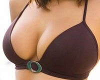 Picture of perfectly rounded breasts