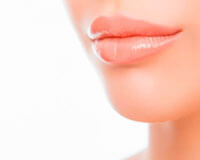 Picture of plumped up lips
