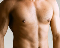 Picture of a perfect chest area